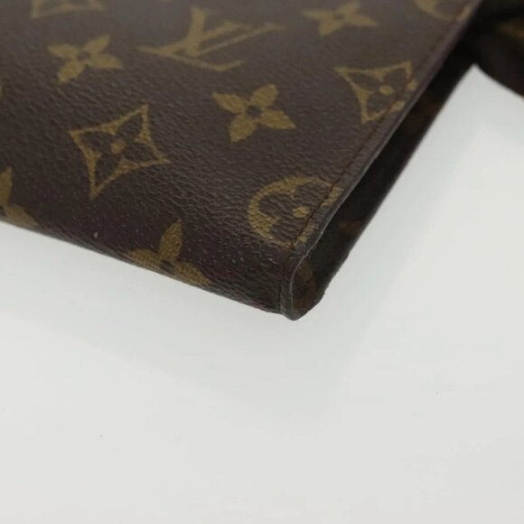 LOUIS VUITTON Monogram Bucket PM Accessory Pouch LV Auth 139628 - Picture 5 of 16